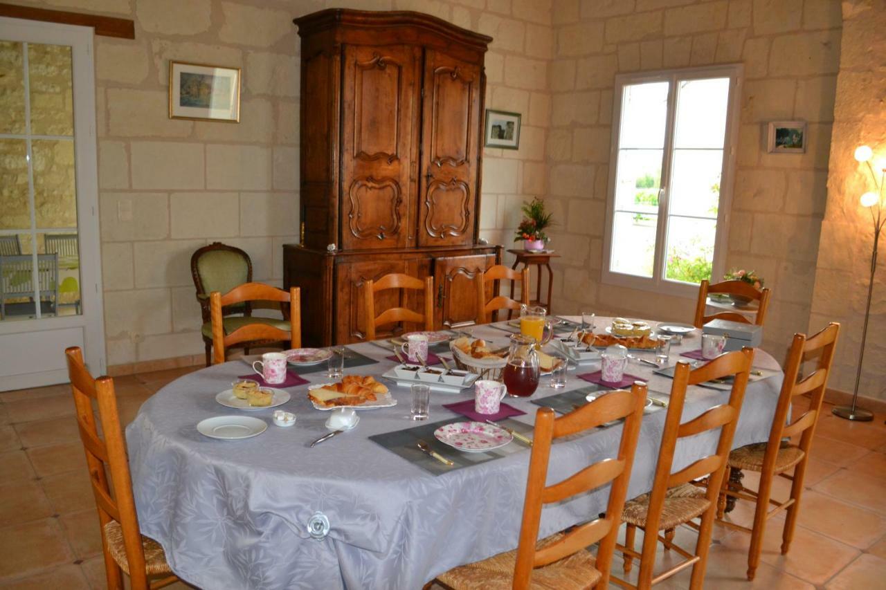 Les Chambres D Hotes Du Lavoir Restigné Exterior foto